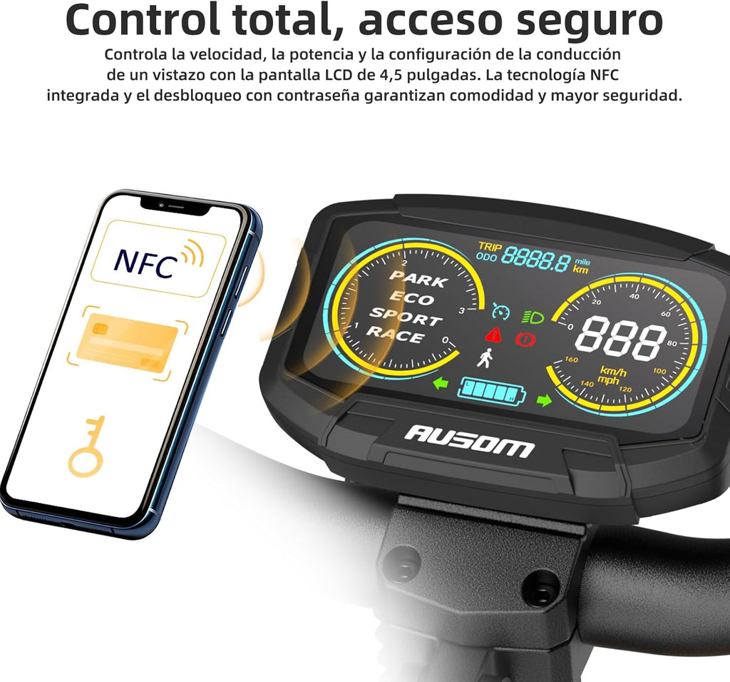 Patinete eléctrico Plegable Ausom L1